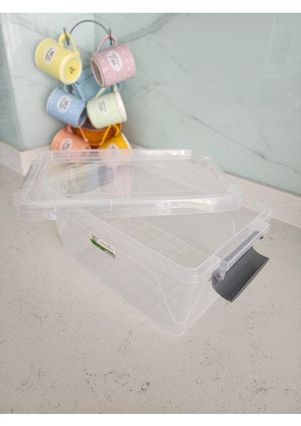 Elit Kilitli Dikdörtgen Saklama Kutusu 5.5 Lt. fiyatları