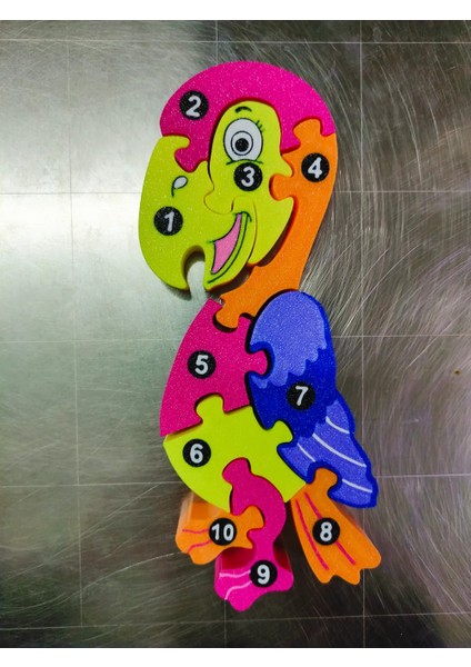 3D Baskı Papağan Puzzle: Eğlenceli ve Eğitimsel Oyun Aracı