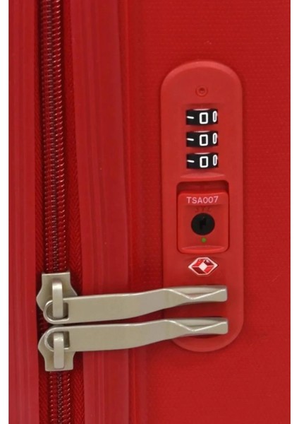 United Colors Of 14BNT1000-03-KR Valiz 60 cm Kırmızı Kabin Boy fırsatları