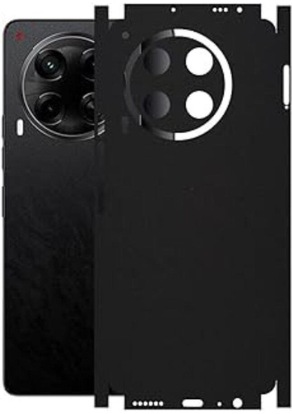 Tecno Camon 30 4g (Cl6) ile Uyumlu Mat Siyah Arka Kaplama