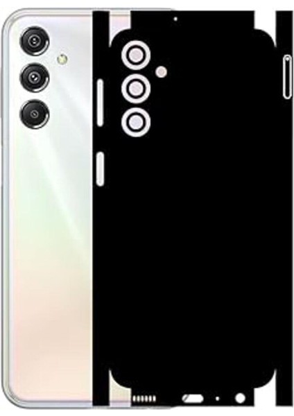 Samsung Galaxy M34 ile Uyumlu Mat Siyah Arka Kaplama