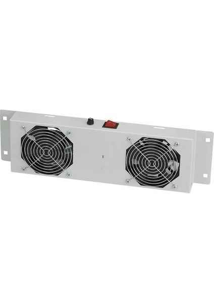Duvar Tipi 2li Termostatlı Beyaz Fan Modülü AN-F2T-A-B1