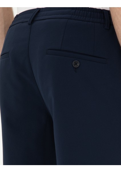 Erkek Lacivert Klasik Jogger Pantolon 50287780-VR033