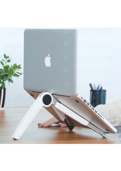 Laptop Standı Tablet Standı Yükseklik Ayarlı Kademeli 3 Ayaklı Tasarım Hafif Pratik fiyatları