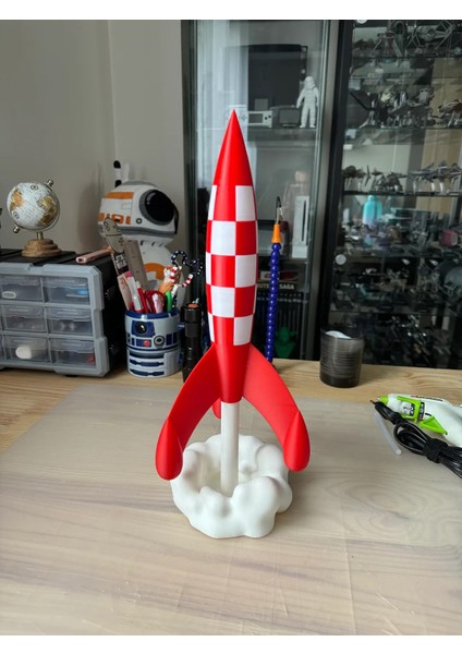 Ay Roketi LED Lamba Şık Tasarım modelleri