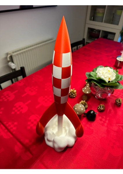 Ay Roketi LED Lamba Şık Tasarım indirimleri