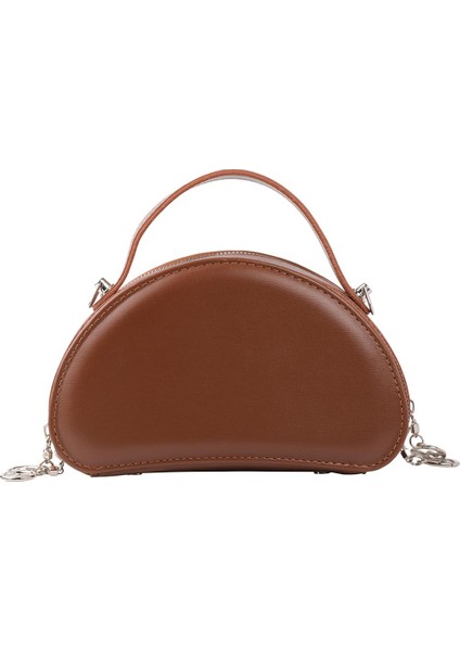 2 Gözlü Şık Çapraz Kadın El ve Omuz Çantası Taba modelleri