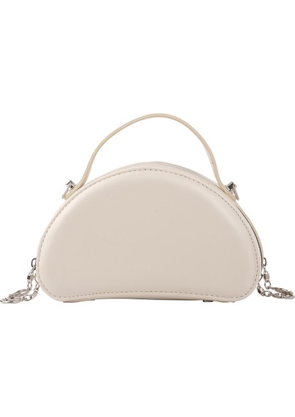 2 Gözlü Şık Çapraz Kadın El ve Omuz Çantası Bej fırsatları