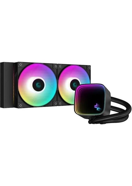 DEEPCOOL 240mm LS520 RGB Sıvı Soğutmalı AM5-1700p İşlemci Fanı