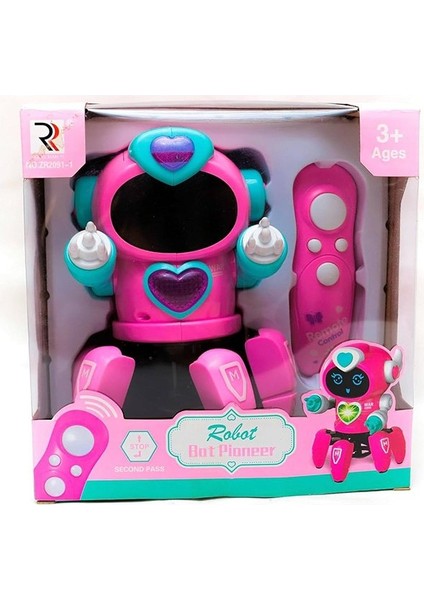 Kumandalı Pembe Robot - Mavi Su Dünyası
