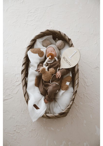 Ahşap Balon Bebek Anı Kartları 1mounth- 1year fiyatları