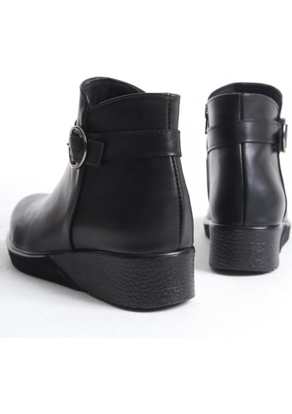 Büyük Numara Yanı Tokalı Rahat Günlük Kadın Bot indirimleri