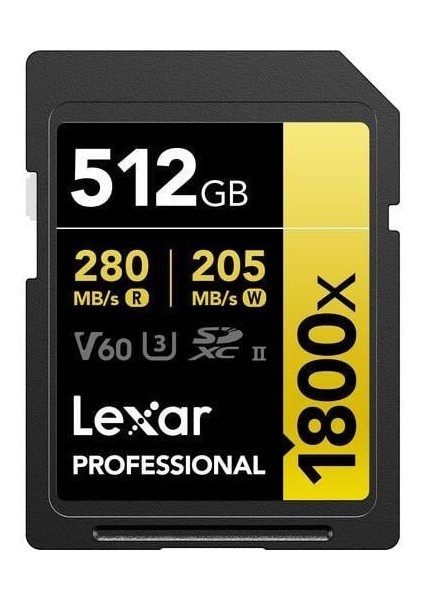 512GB Professıonal 1800X LSD1800512G-BNNNG Sdhc Hafıza Kartı