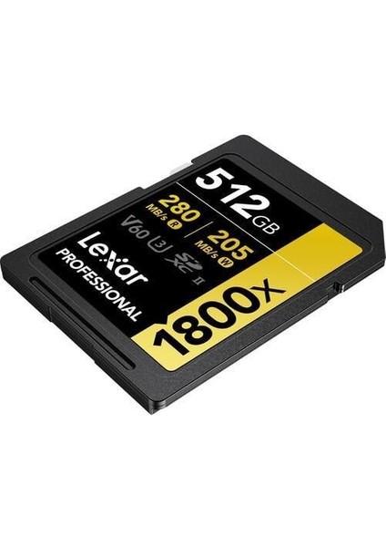 512GB Professıonal 1800X LSD1800512G-BNNNG Sdhc Hafıza Kartı