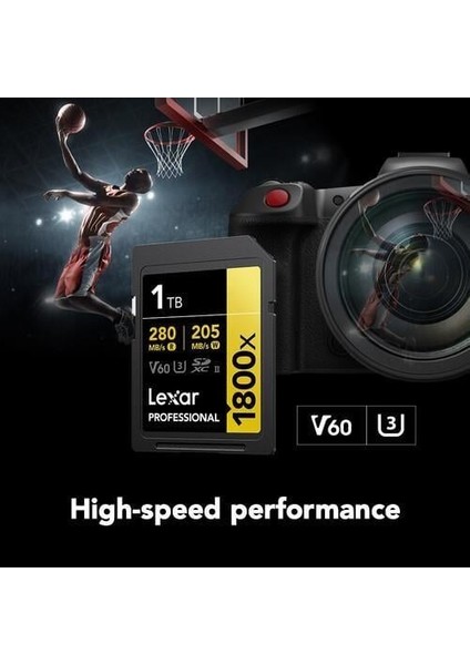 1tb Professıonal 1800X LSD1800001T-BNNNU Sdhc Hafıza Kartı