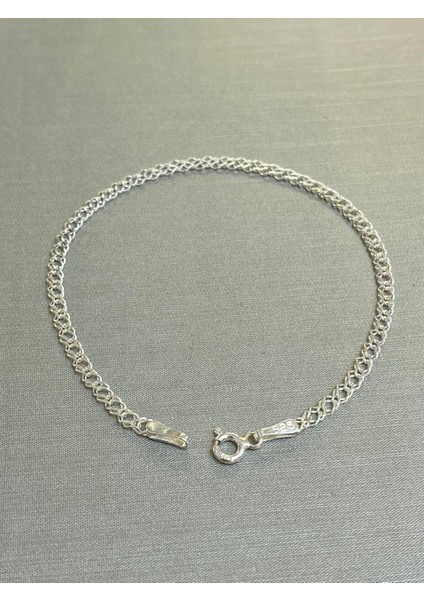 925 Ayar 2mm Rambo Model Erkek Gümüş Bileklik modelleri