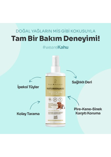 Natureguard Kolay Tarama Tüy ve Deri Bakımı Zararlılara Karşı Doğal Koruma Organik Parfüm 250 ml fiyatları