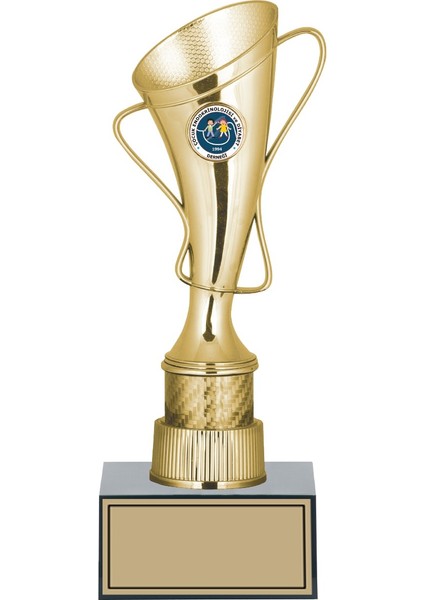 Kişiye Özel Başarı Kupası-Futbol Kupası-Tören Kupası-Okul Kupası-Birincilik Kupası-Şampiyonluk Kupası-Turnuva Kupası 30 cm GN138-30CM