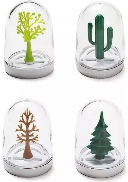 4 Mevsim Baharatlık Tuz Karabiber Pul Biber Nane Koyulabilir Masaüstü Baharatlık Ağaçlı Baharatlık indirimleri