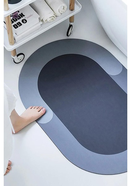 57 x 38 cm Banyo Önü Su Emici Kaymaz Tabanlı Ince Dokulu modelleri