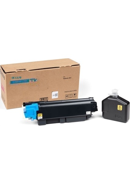 Kyocera Ecosys PA3500CX TK-5370 Mavi Ithal Muadil Toner 5.000 Sayfa