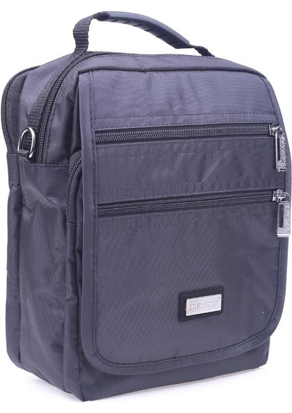 2210 Erkek Siyah El ve Omuz Çantası