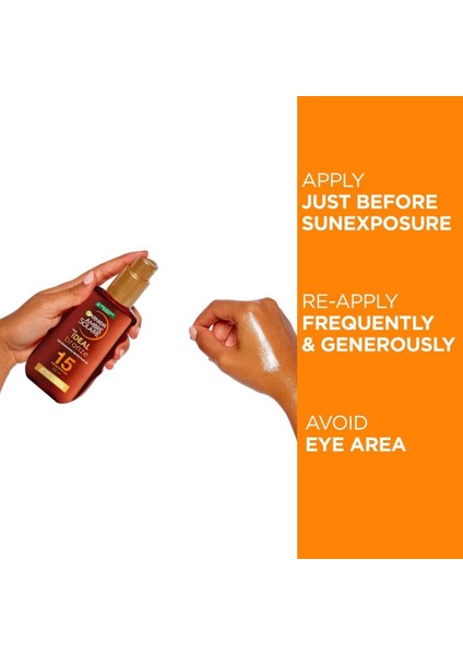 Ambre Solaire Idael Bronzluk Koruyucu 150 ml SPF15 Yağ