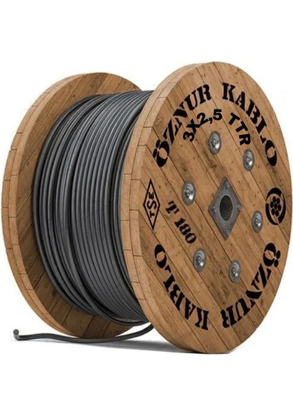 3x2,5 Ttr (Siyah) Metre Seçenekli fiyatları