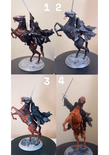 The Lord Of The Rings Nazgul - Witch King - Angmar Figürü 25CM fırsatları