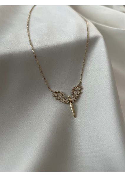 Taşlı Yusufcuk Model Altın Kolye