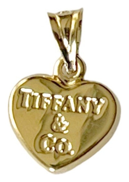 Tiffany Model Altın Kolye Ucu