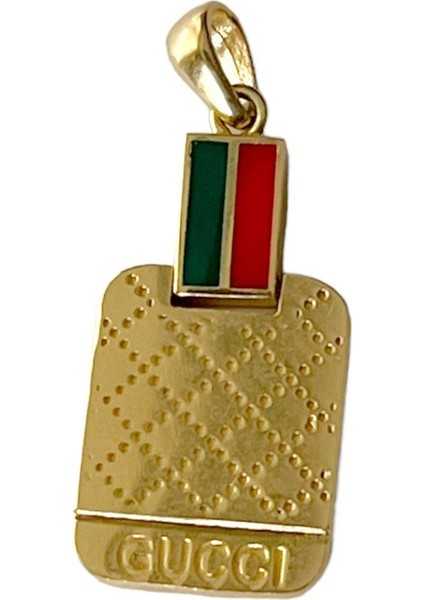 Gucci Model Altın Kolye Ucu