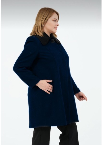 Pamela Kadın Astarlı Yaka Tüylü Erkek Yaka Kısa Kaşe Kaban fırsatları