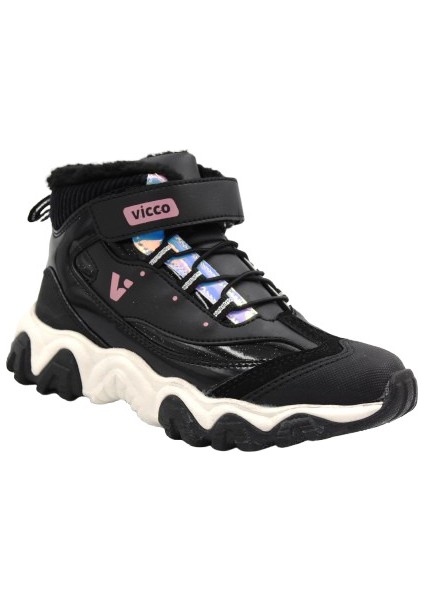 Radus Cırtlı Phlon Hafif Taban Çocuk Outdoor Bot Siyah fırsatları