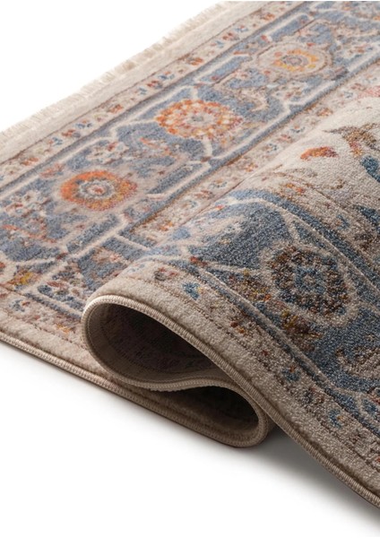 7/24 Vintage Tarzı 80 x 300 Toz Barındırmaz Viskon Yolluk Halı 1155-KMK modelleri
