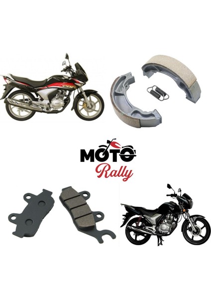 Honda Fren Balata Takımı Ön ve Arka Cbf 150 - Cb 125 E