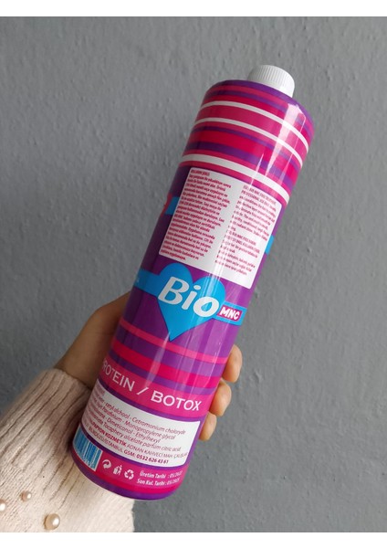 Bio Brezilya Fön Keratini Mor 1000 ml ( Kıvırcık Saçlar )