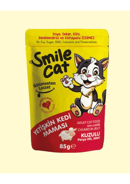 Pouch 85 gr Kedi Kuzulu 10 Adet