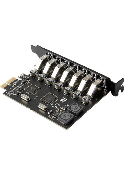 7 Port USB 3.0 Pci-E Express Kart Hub Çoklayıcı Çoğaltıcı