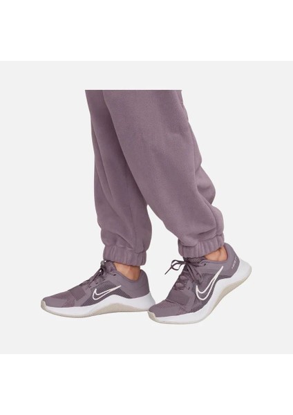 Therma-Fit One-Loose Fleece Training Kadın Yüksek Belli Polarlı Mor Eşofman Altı FB5578-536 modelleri