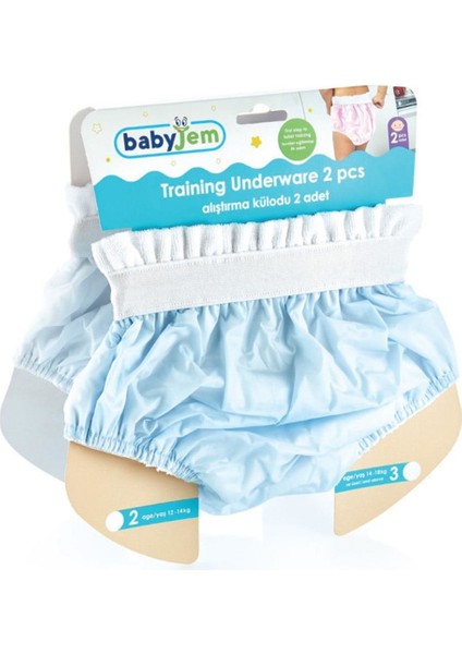 Babyjem Alıştırma Külodu Kutulu 2li 155 Mavi modelleri