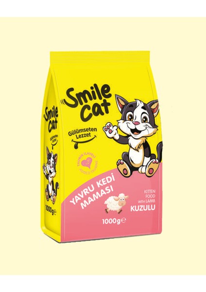 Yavru Kedi Kuzulu 1 kg Kuru Mama