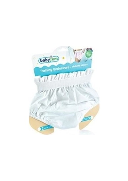 Babyjem Alıştırma Külodu 041 Beyaz fiyatları