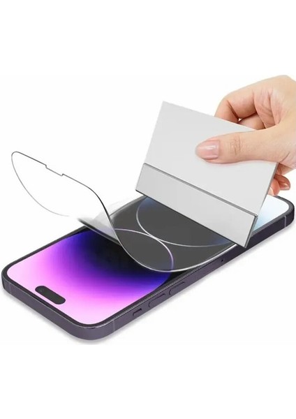 iPhone 14 Plus Nano 9h Ekran Koruyucu 0.3mm Esnek Şeffaf