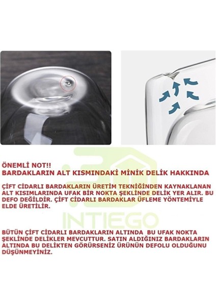 Çift Cidarlı 2 Li Kahve Fincanı
