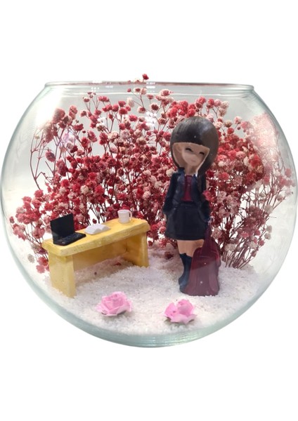 Doktor Teraryum Yeni İş Ofis Tebrik Kutlama - Kumral Bayan