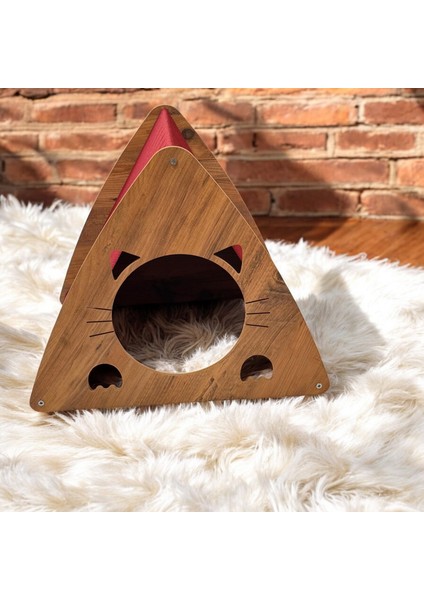 Efes Kedi Köpek Evi . Şık Tasarım Atlantik Çam