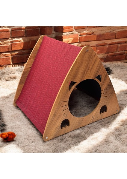 Efes Kedi Köpek Evi . Şık Tasarım Atlantik Çam fiyatları