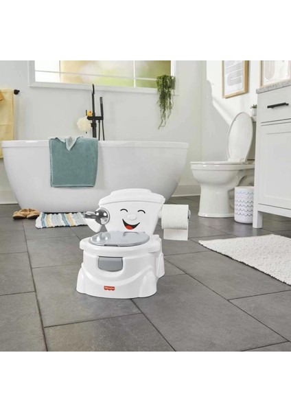 HJC40 Fisher-Price Eğitici Eğlenceli Tuvalet (Türkçe)-Mattel fırsatları