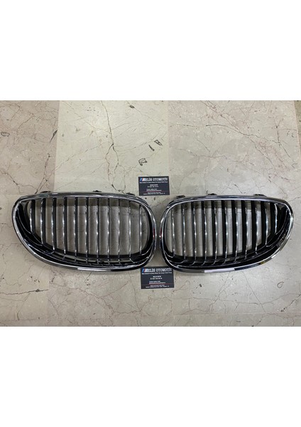 Bmw 5 Serisi E60 E60LCI Komple Krom Panjur Takını